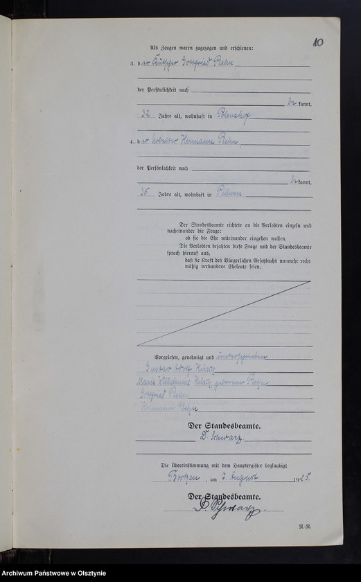 image.from.unit.number "Heirats-Neben-Register Nr 1 - 6 [ Księga małżeństw - wtóropis ]"