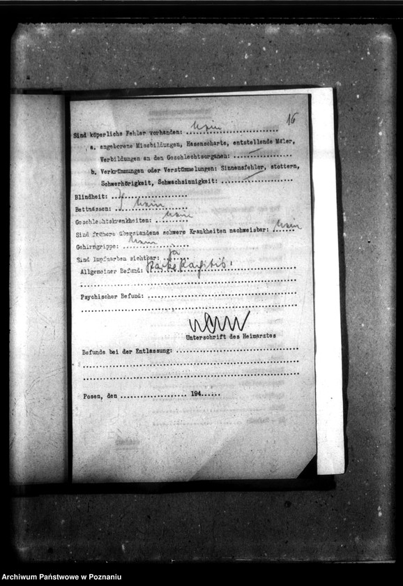 Obraz 20 z jednostki "[Akta personalne wychowanka Leonarda Lotto, ur. 8 XII 1941]."