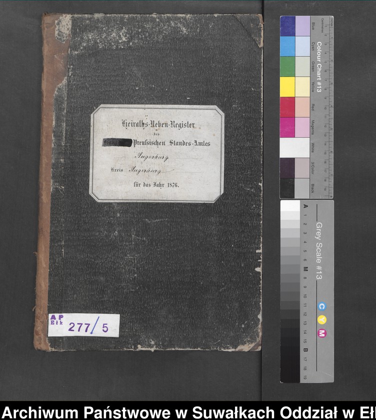 image.from.unit.number "Heiraths-Neben-Register des Preussischen Standes-Amtes Angerburg Kreis Angerburg"