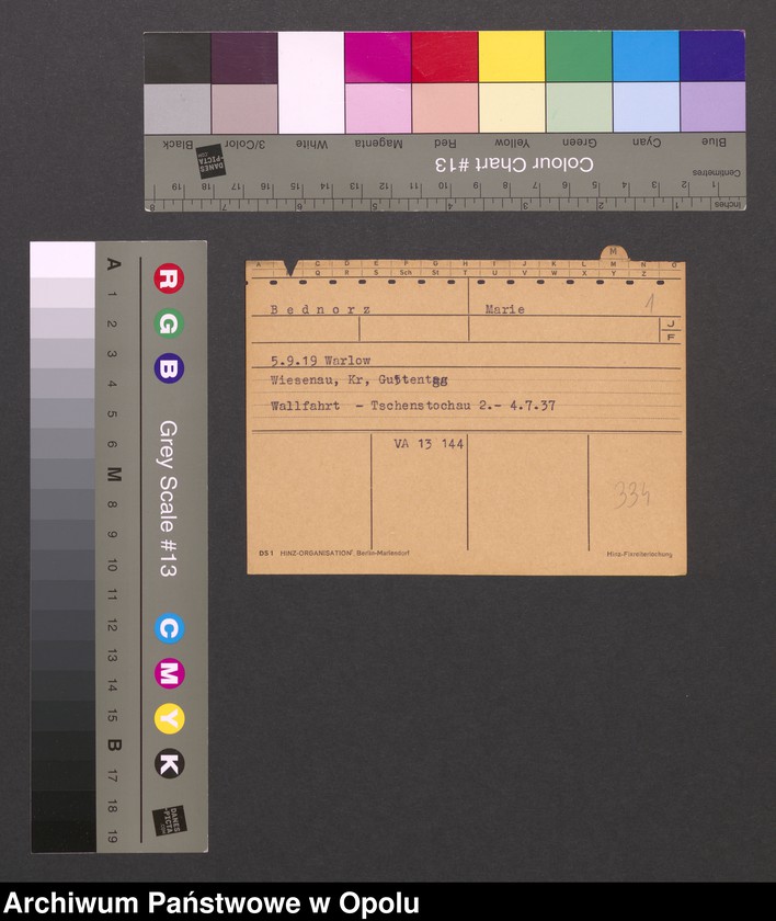 Obraz 3 z jednostki "[Bednorz Marie, ur. 5.9.1919 Warlow]"