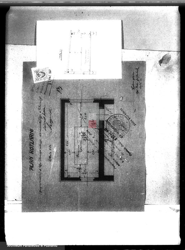 Obraz 17 z jednostki "Mleczarnia parowa w Sośnicy pow. krotoszyński Szczepan Szczepański nr woj. kotła"