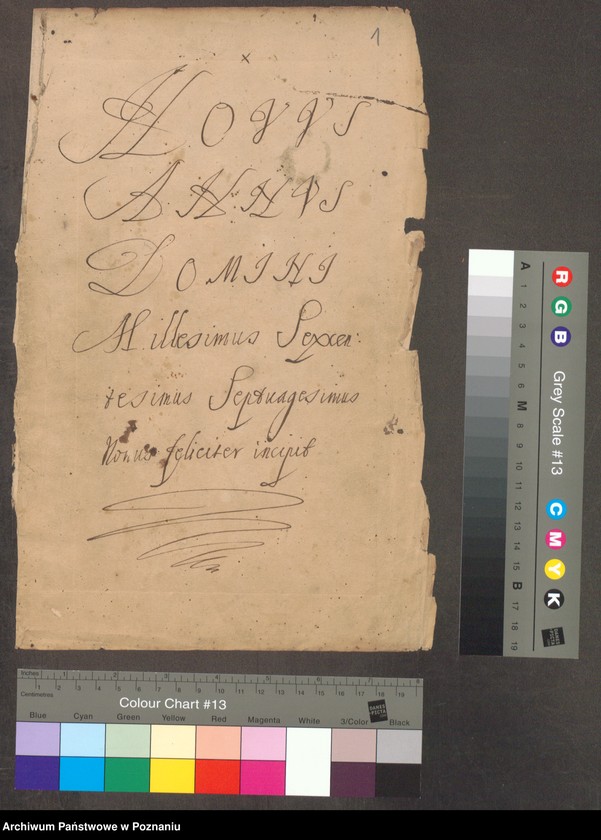 Obraz 4 z jednostki "Protocolon actorum officii consularis Posnaniensis."