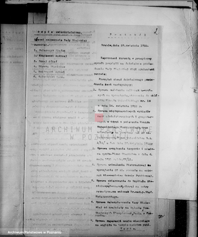 Obraz 6 z jednostki "Miasto Gostyń administracja"