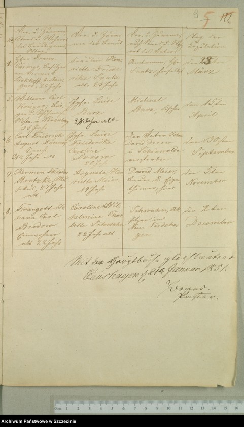 image.from.unit.number "Die Duplicate des Kirchenbuchs von Claushagen [Przytoń], Gerdshagen [Gardno], Rosenfelde [Brzeźniak] und Bernsdorff [Zdrojewo]"