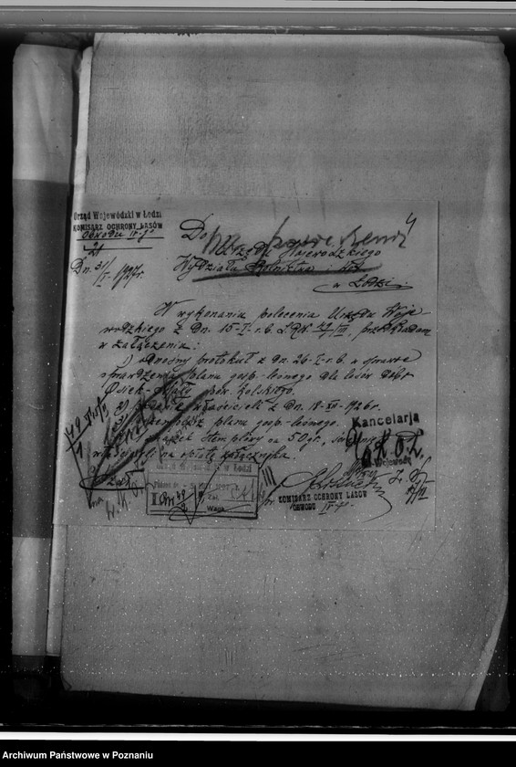 Obraz 8 z jednostki "Zatwierdzenie nowo sporządzonego projektu planu gospodarstwa dla majątku Osiek-Mały powiat kolski gmina Budzisław"