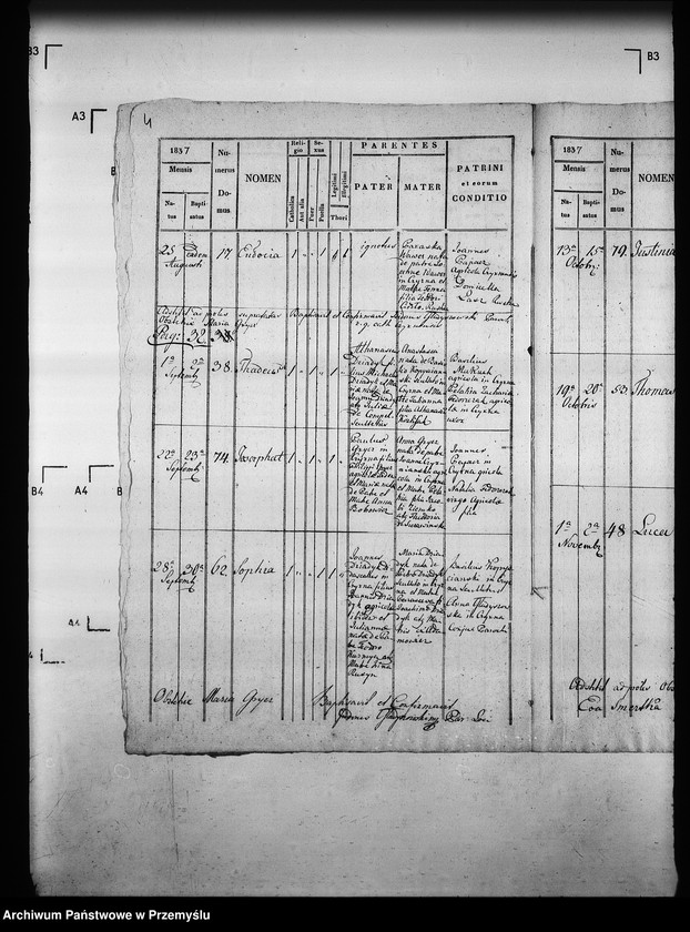 Obraz 8 z jednostki "[Kopie ksiąg metrykalnych parafii Czyrna z filią Piorunka (dekanat Grybów)]"