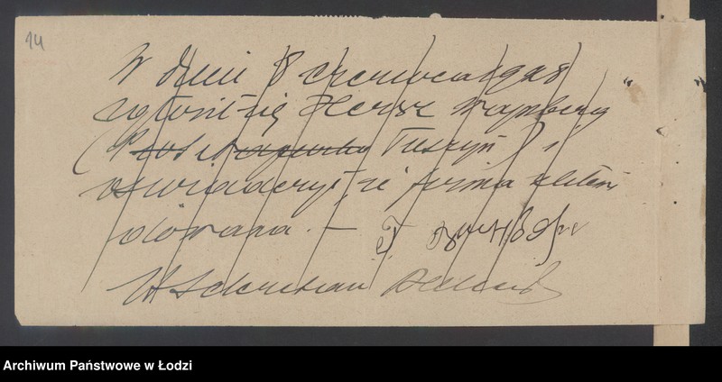 Obraz 16 z jednostki "Hersz Wajnberg- sklep spożywczy"