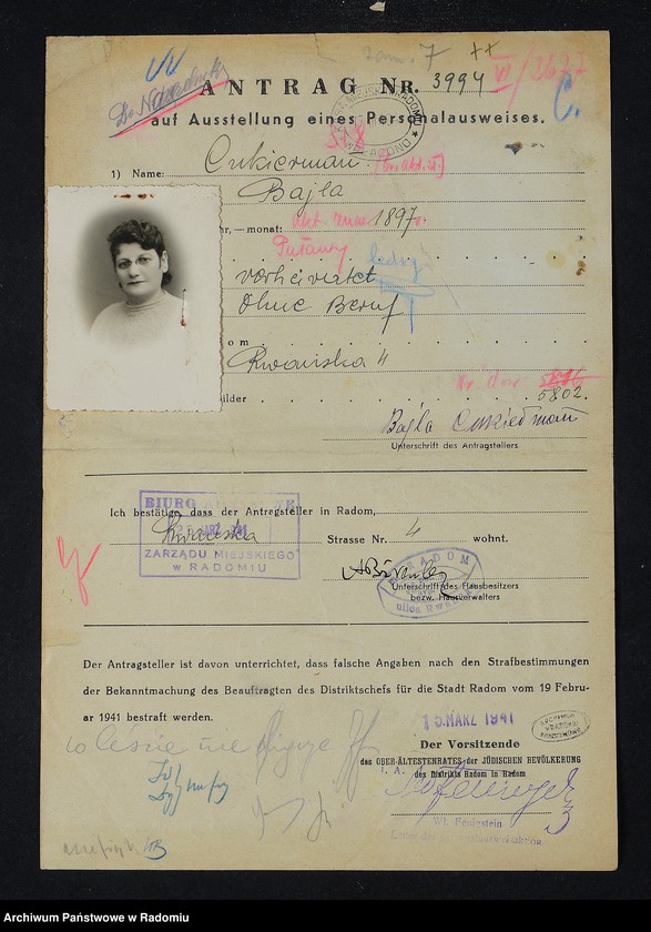 image.from.unit.number "[Wnioski o wydanie dowodów osobistych oraz nie odebrane dowody Cukierman - Cygielman]"