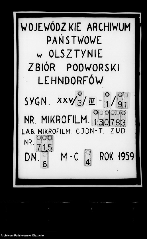 image.from.unit.number "Nachweisung des ausgesäten Sommergetreides in den zur Administration Steinort gehörigen Vorwerken"
