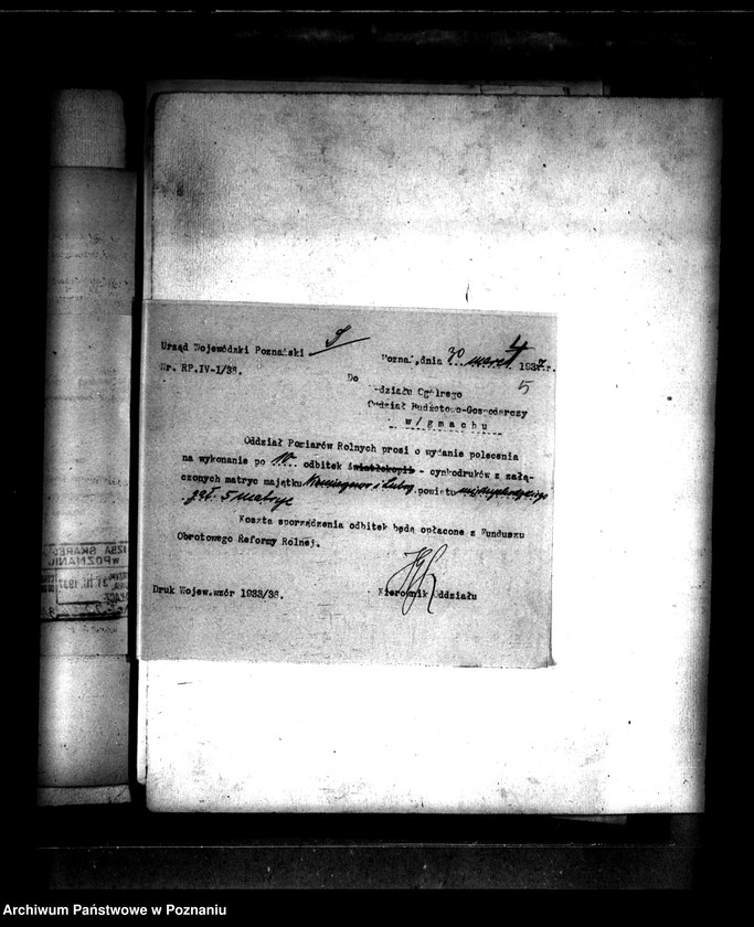 Obraz 9 z jednostki "Przymusowy wykup majątku Niemierzewo i Lubosz powiatu międzychodzkiego"