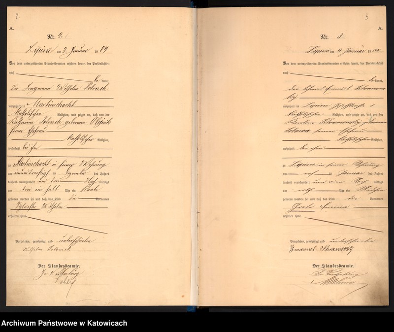 image.from.unit.number "Księga urodzeń T.1 nr 1-595"