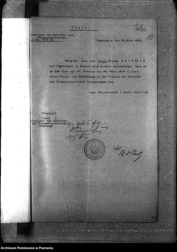 Obraz 14 z jednostki "Sprawy osobowe Państw. Naukowy Instytut Rolniczy w Bydgoszczy [personalne ogólne]"