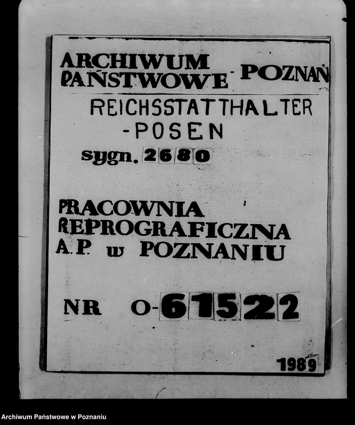 Obraz 1 z jednostki "Technischer Überwachungsverein - Posen"