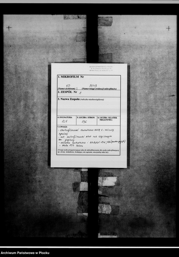 Obraz 2 z jednostki "Akta tyczące się Dozoru Kościoła Parafii Płockiej i Domu Schronienia Starców, vol. I"