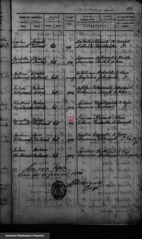 Obraz 13 z jednostki "Duplikat baptisatorum, copulatorum, mortuorum"