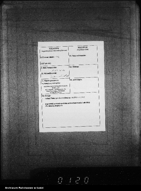 Obraz 3 z jednostki "Akta urodzeń"