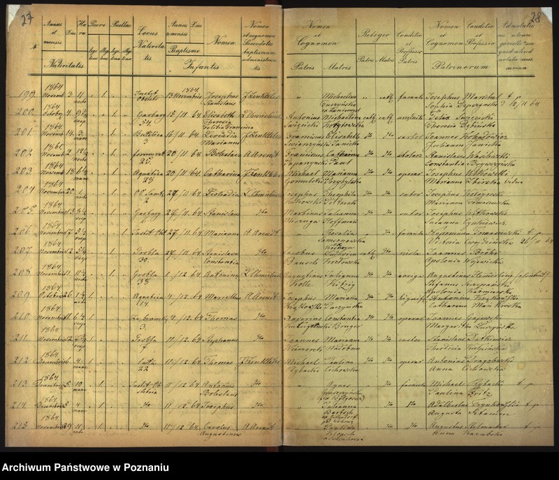 Obraz 18 z jednostki "Księga urodzin"