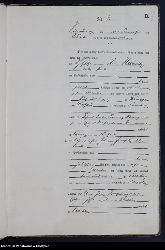 image.from.unit.number "Heiraths-Haupt-Register Nr 1 - 63"