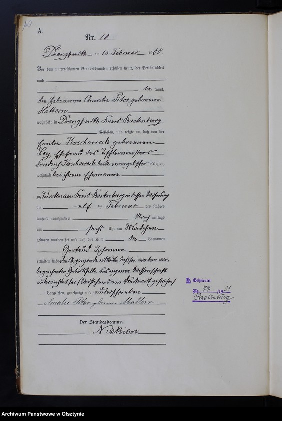 image.from.unit.number "Geburts-Haupt-Register Nr 1 - 115"