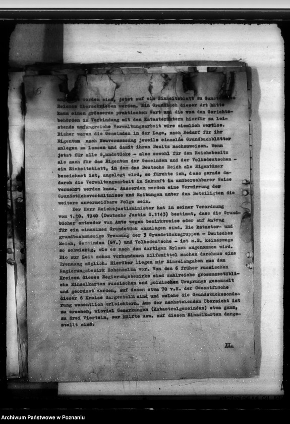 Obraz 11 z jednostki "Erwerb der beschlagnahmten Grundstücke und Gebäude"