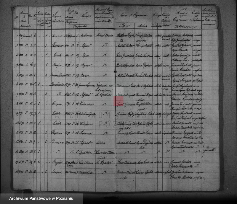 image.from.unit.number "Duplikat baptisatorum, copulatorum, mortuorum"