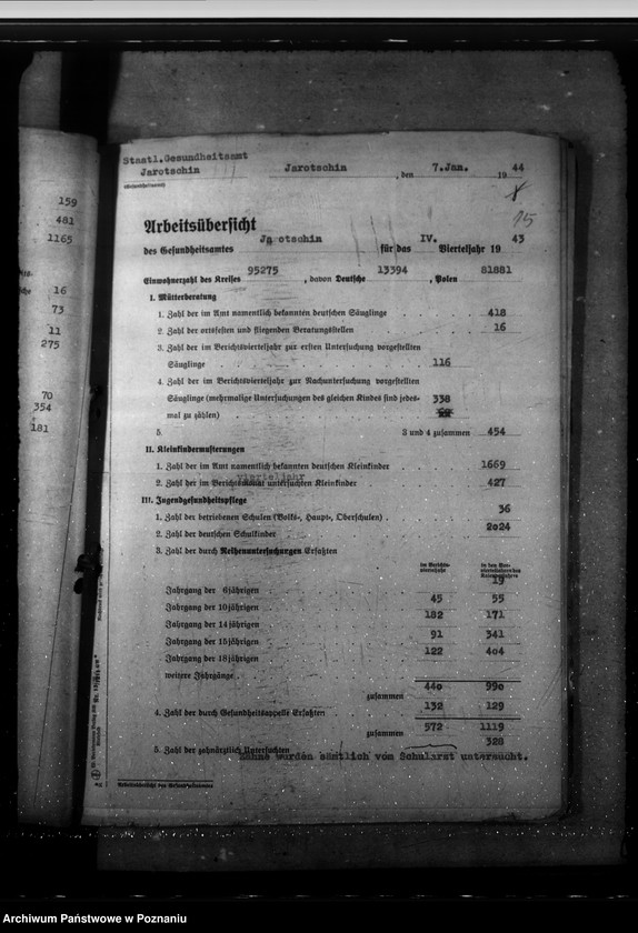 Obraz 19 z jednostki "Arbeitsübersichten der Gesundheitsämter"