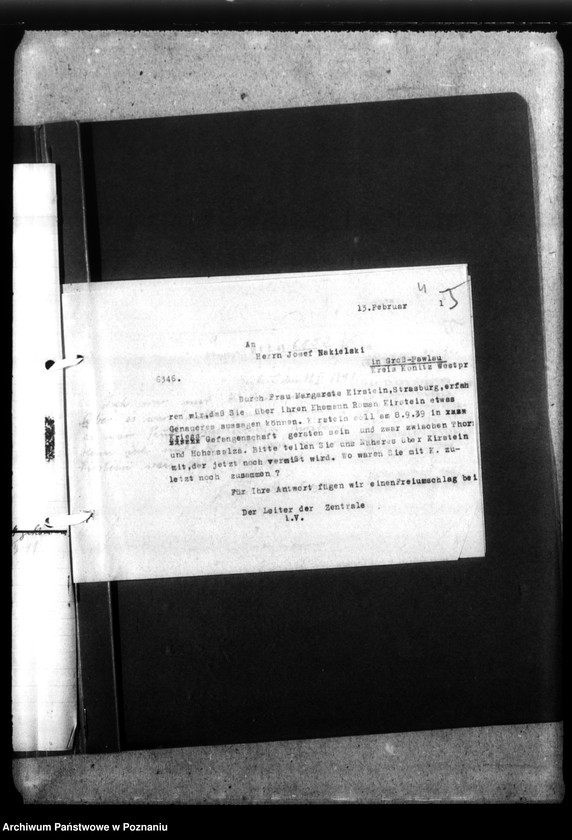 Obraz 8 z jednostki "Roman Kirstein, Strasburg / Westpreussen (Brodnica)"