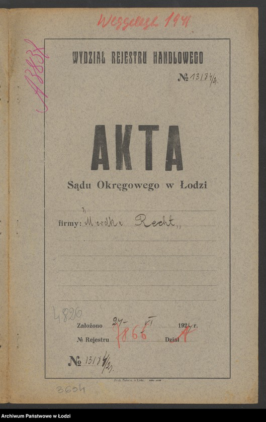 Obraz 2 z jednostki "Mordka Recht – sprzedaż starych mebli"