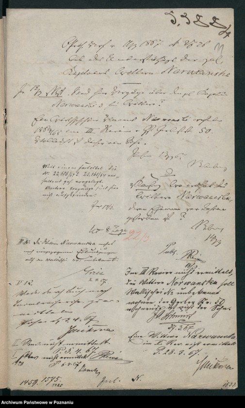 Obraz 16 z jednostki "A. betr. Vincent und Anastasius von Narwański"