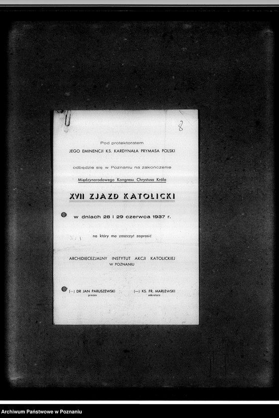 Obraz 12 z jednostki "Korespondencja przewodniczącego St. Ratajczyka"