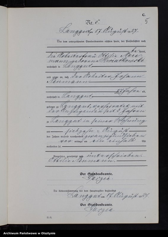 image.from.unit.number "Sterbe-Neben-Register Nr 1 - 9"