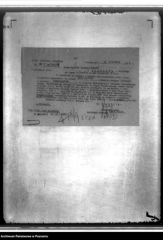 Obraz 9 z jednostki "/Towarzystwo Przemysłowców Poznań - Winiary/"