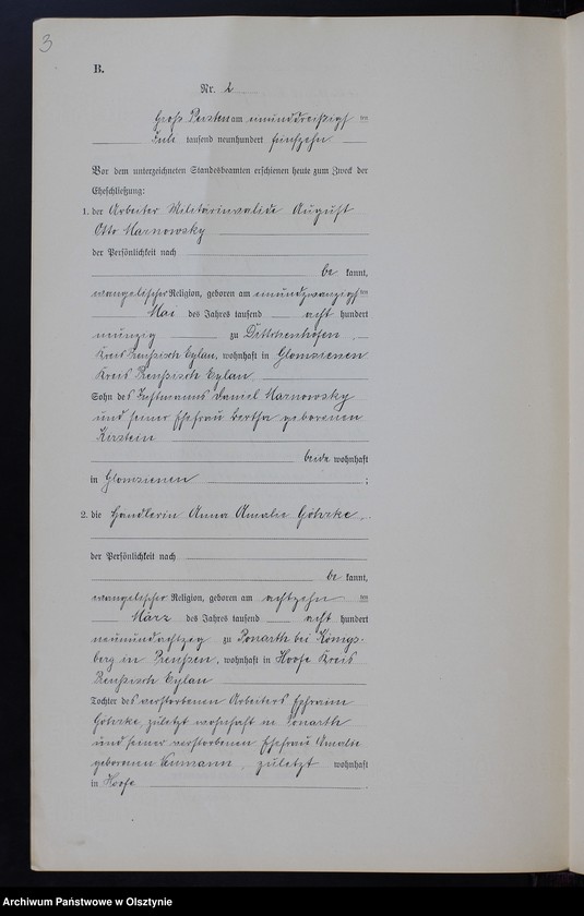 image.from.unit.number "Heiraths-Neben-Register Nr 1 - 4 [ Księga małżeństw - wtóropis ]"