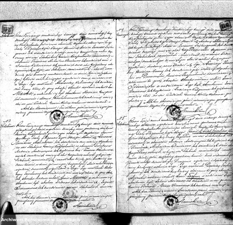 image.from.unit.number "Duplikat Urodzonych, Zaślubionych i Zmarłych Sekty Filiponów Okręgu Krasnohruda za rok 1863"