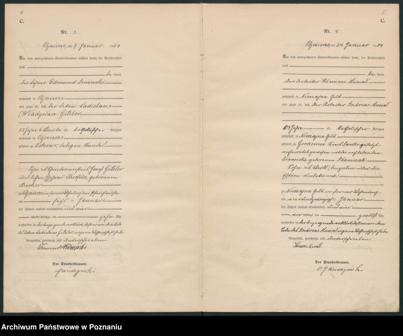 Obraz 5 z jednostki "Sterbe-Haupt-Register"