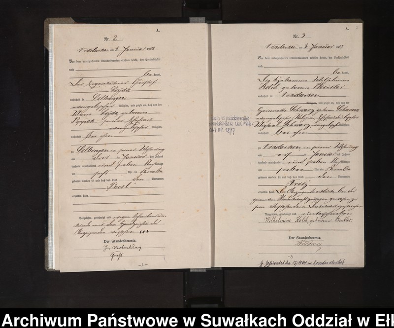 image.from.unit.number "Geburts-Haupt-Register des Königlichen Preussischen Standes-Amtes Nikolaiken Kreis Sensburg"