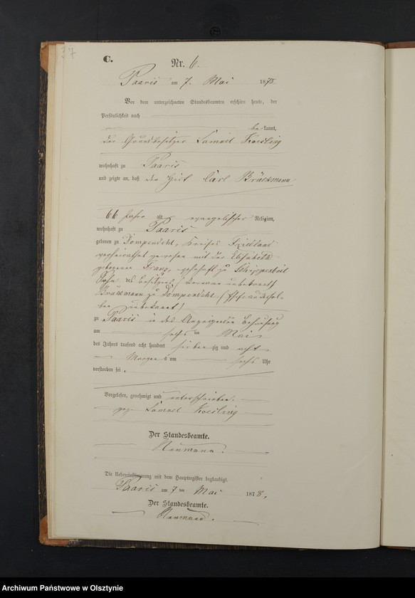 image.from.unit.number "Sterbe-Neben-Register Nr 1 - 41"