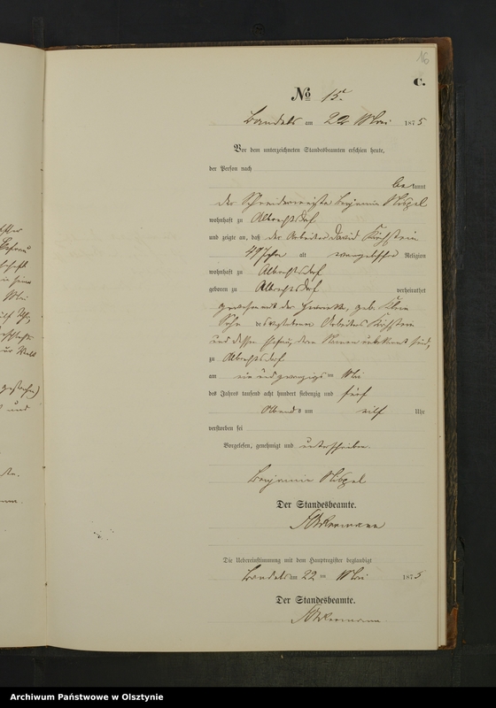 image.from.unit.number "Sterbe-Neben-Register Nr 1 - 41"