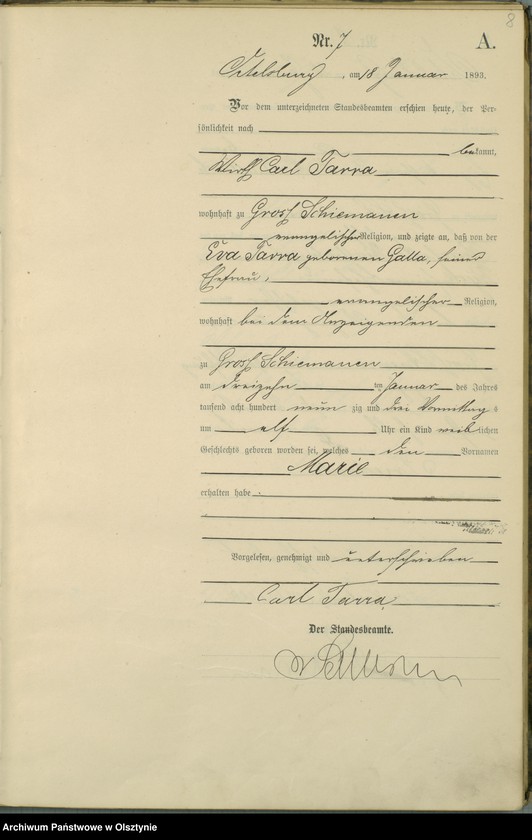 image.from.unit.number "Geburts-Haupt-Register Nr 1 - 96"