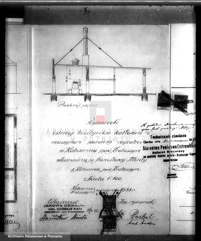 Obraz 16 z jednostki "/Cegielnia w Kobiernie, pow. krotoszyński, własność St. Minta nr 6579/"