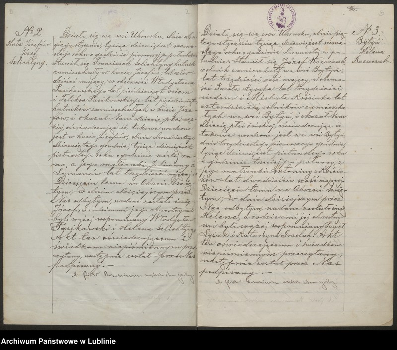 image.from.unit.number "Księga urodzeń, małżeństw i zgonów"