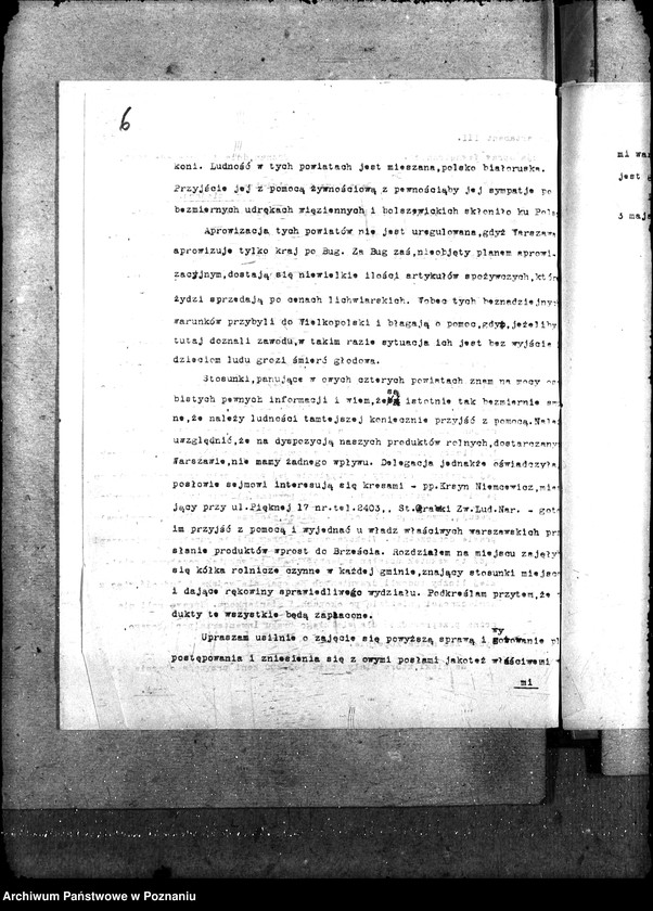 Obraz 10 z jednostki "Sprawy szczegółowo-administracyjne Aprowizacja Kresy Wschodnie"