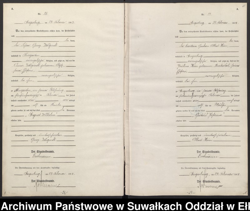 image.from.unit.number "Geburts-Neben-Register des Preussischen Standesamtes Angerburg Kreis Angerburg"