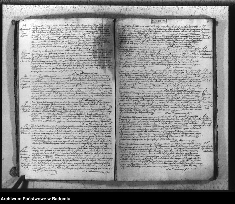 image.from.unit.number "Duplikat akt religijno cywilnych urodzonych, zaślubionych i zmarłych w parafii Głowaczów z roku 1859"