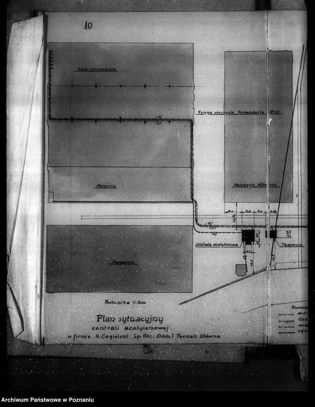 Obraz 14 z jednostki "Zatwierdzenie zakładu przemysłowego /centrali acetylenowej/ firmy H. Cegielski Spółka Akcyjna w Poznaniu"