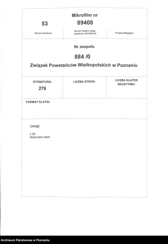 Obraz 2 z jednostki "Miłosław, powiat Września - akta koła."