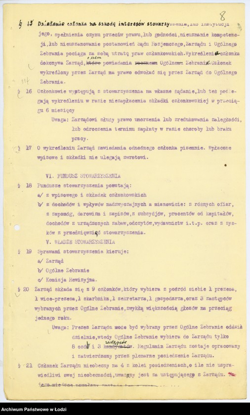 Obraz 11 z jednostki "Stowarzyszenie Rzemieślników Żydów Bezpartyjnych w Tomaszowie Maz."