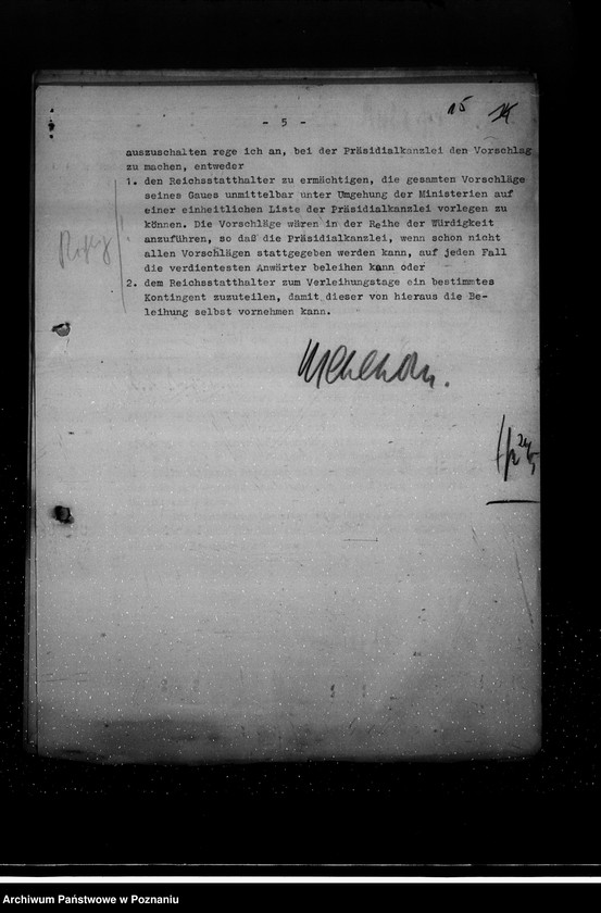 Obraz 19 z jednostki "Wykazy osób proponowanych do odznaczenia z urzędów terenowych"