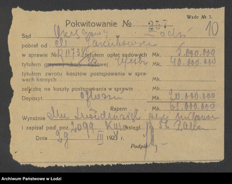 Obraz 12 z jednostki "Moszek Jakubowicz- sprzedaż manufaktury"