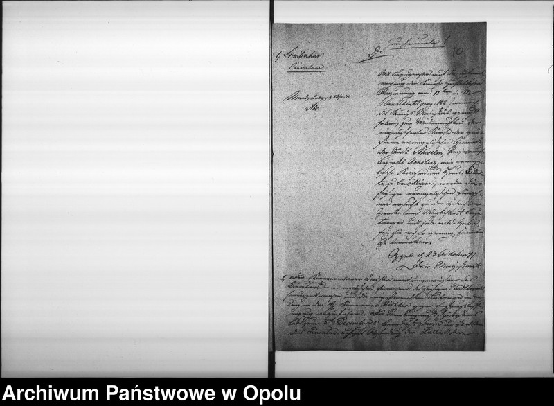 Obraz 12 z jednostki "Acta des Magistrats zu Oppeln betreffend die Sammlung milder Beiträge 1841-1845"